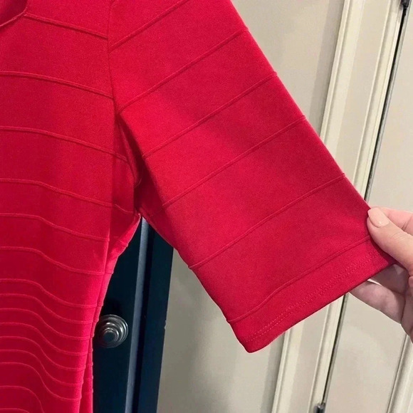 Bisou Bisou by Michele Bohot size 16 Red dress - Picture 4 of 4